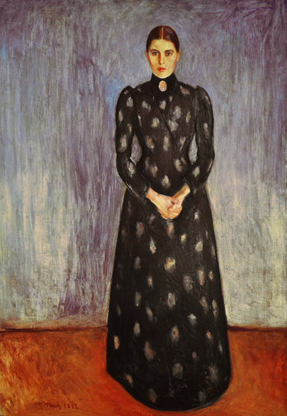 Portrait of Inger Munch  from Edvard Munch