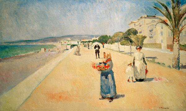 Promenade des Anglais, Nice from Edvard Munch