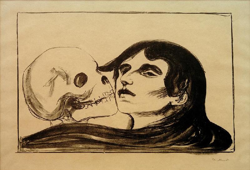 Kiss of Death from Edvard Munch