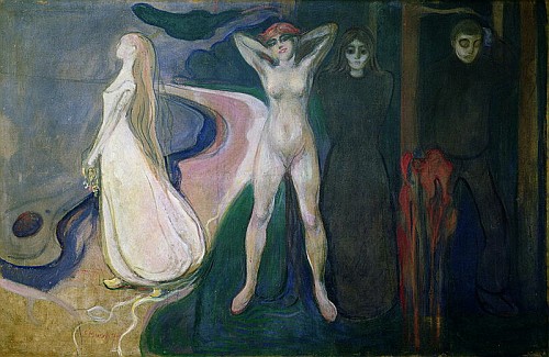 Woman in three stages  from Edvard Munch