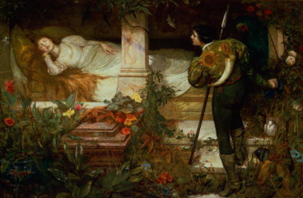 Sleeping Beauty from Edward Frederick Brewtnall
