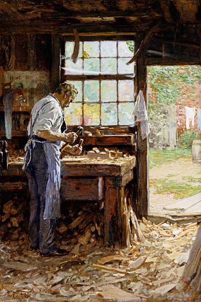 Village Carpenter from Edward Henry Potthast