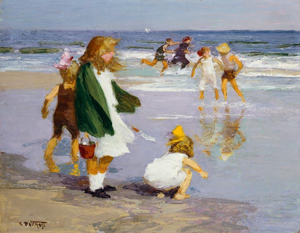 Play In The Surf from Edward Henry Potthast