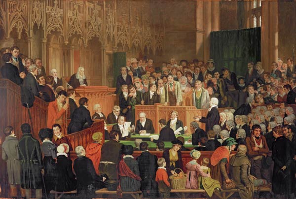 The Trial of the Warranty of a Horse in the County Court of Lancaster Castle from Edward Villiers Rippingille
