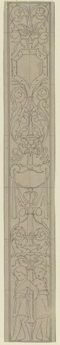 Ornament zur Einfassung der Veitschen Freskobilder im Städelschen Institut from Edward von Steinle