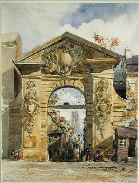 Porte Guillaume Leon, Rouen  on