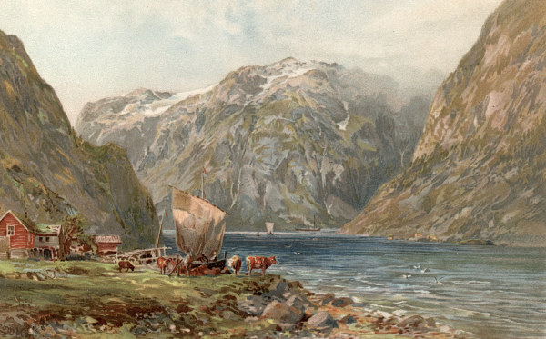 Sognefjord (Norwegen) from Edward Thomas Compton