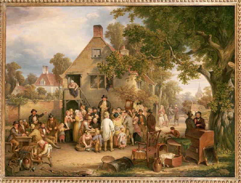 Eine Auktion auf dem Dorfe from Edwin Cockburn