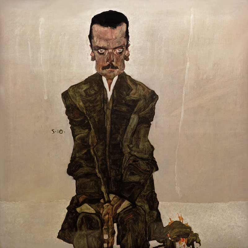 Bildnis des Verlegers Eduard Kosmack from Egon Schiele