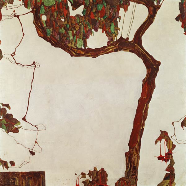Autumn Tree from Egon Schiele