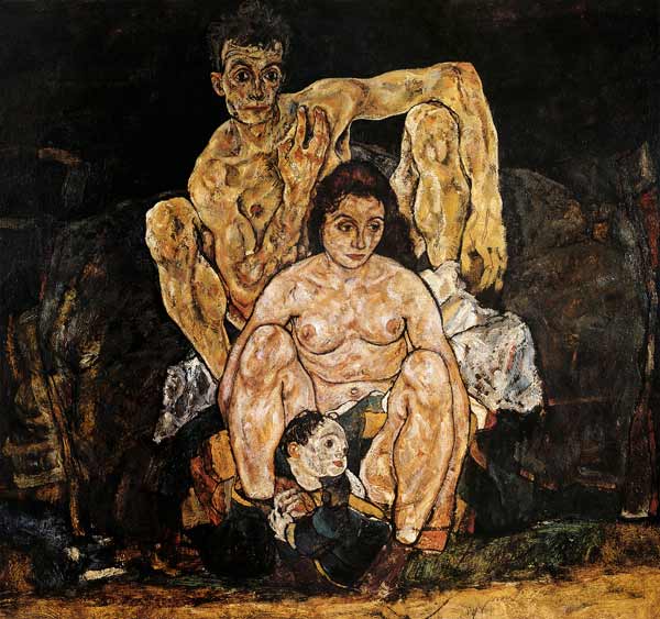 Die Familie from Egon Schiele