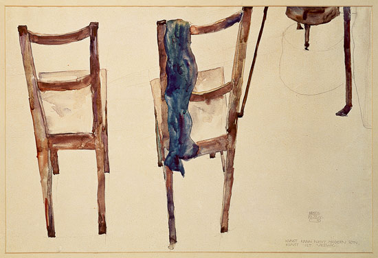 Art Cannot be Modern: Art is Eternal from Egon Schiele