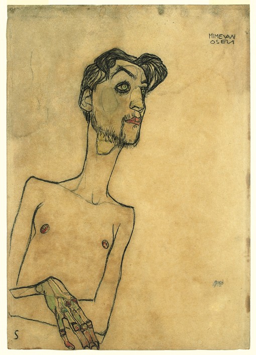 Mime van Osen from Egon Schiele