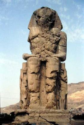 The Colossi of Memnon, statues of Amenhotep III