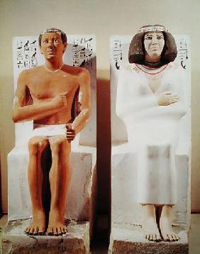 Rahotep and his Wife, Nofret