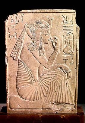 Relief depicting Ramesses II (1279-1213 BC) as a child, New Kingdom