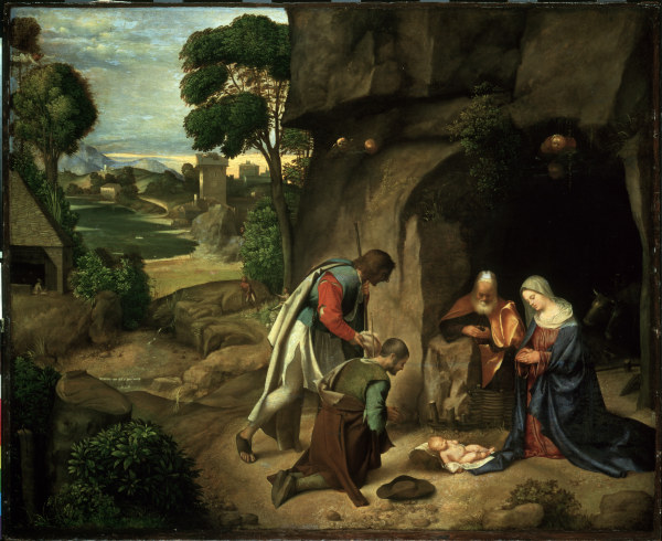 Adoration of the Shepherds from  (eigentl. Domenico Tommaso Bigordi) Ghirlandaio Domenico