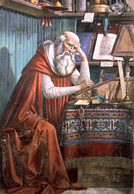 St. Jerome in his Study from  (eigentl. Domenico Tommaso Bigordi) Ghirlandaio Domenico