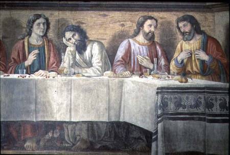 The Last Supper from  (eigentl. Domenico Tommaso Bigordi) Ghirlandaio Domenico