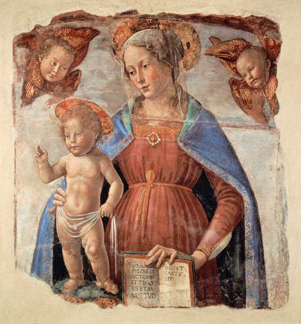 Virgin and Child from  (eigentl. Domenico Tommaso Bigordi) Ghirlandaio Domenico