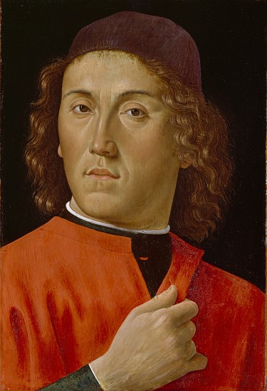Young Man from  (eigentl. Domenico Tommaso Bigordi) Ghirlandaio Domenico
