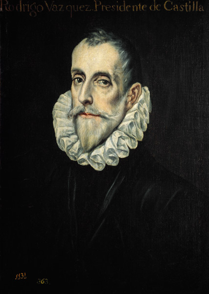Vázquez, Don Rodrigo; span. Politiker from (eigentl. Dominikos Theotokopulos) Greco, El