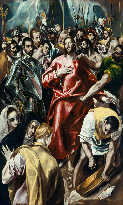 Entkleidung Christi from (eigentl. Dominikos Theotokopulos) Greco, El