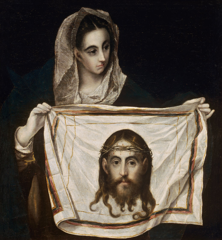 Saint Veronica from (eigentl. Dominikos Theotokopulos) Greco, El
