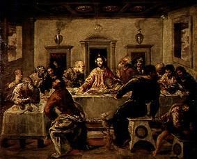 Das Abendmahl from (eigentl. Dominikos Theotokopulos) Greco, El
