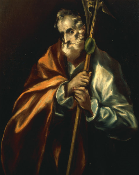 Apostle Thaddeus from (eigentl. Dominikos Theotokopulos) Greco, El
