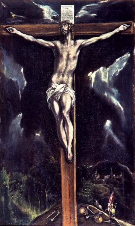 Crucifixion from (eigentl. Dominikos Theotokopulos) Greco, El