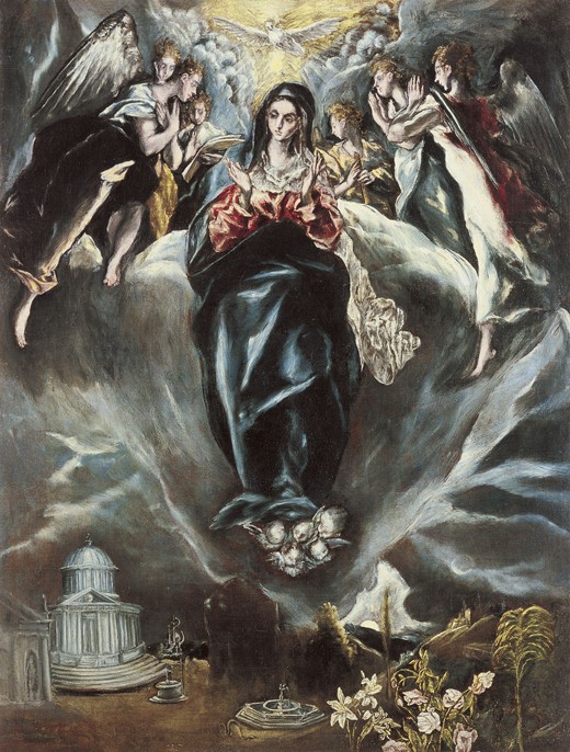 The Immaculate Conception from (eigentl. Dominikos Theotokopulos) Greco, El