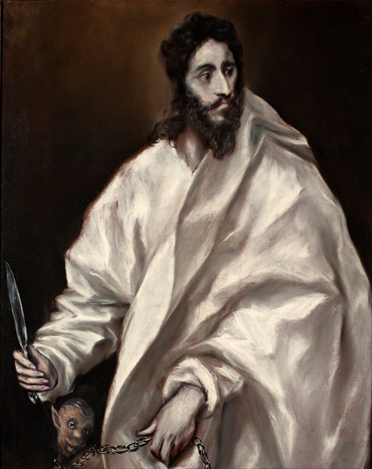 Saint Bartholomew from (eigentl. Dominikos Theotokopulos) Greco, El
