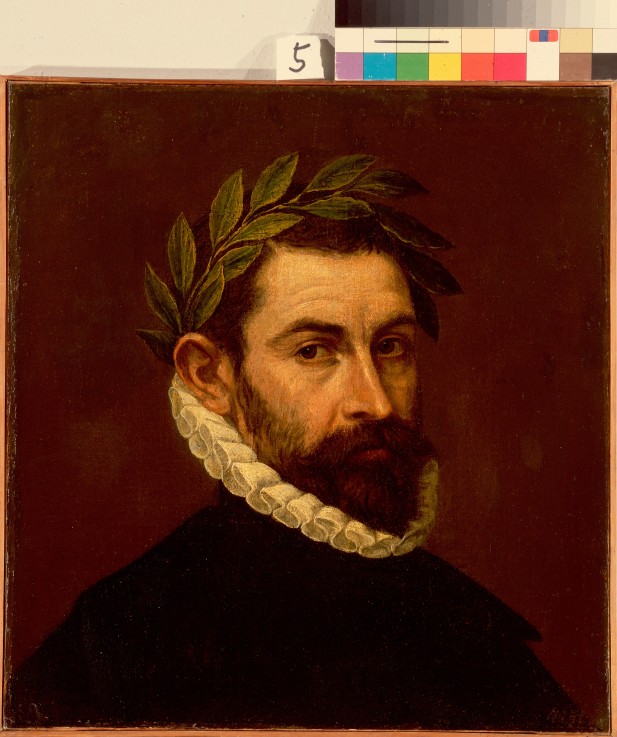 Portrait of the Poet Alonso de Ercilla y Zuniga (1533-1594) from (eigentl. Dominikos Theotokopulos) Greco, El
