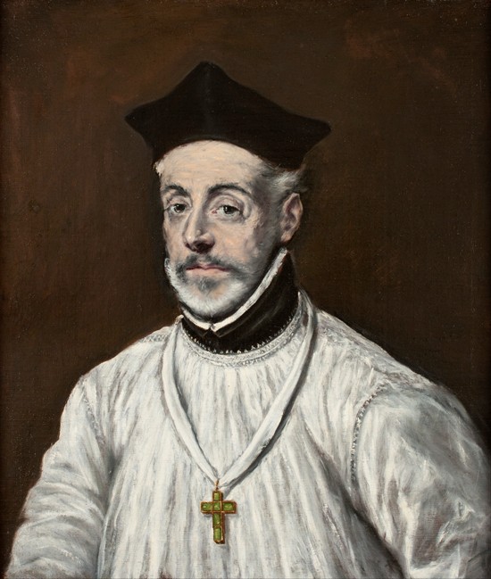 Portrait of Diego de Covarrubias y Leiva from (eigentl. Dominikos Theotokopulos) Greco, El