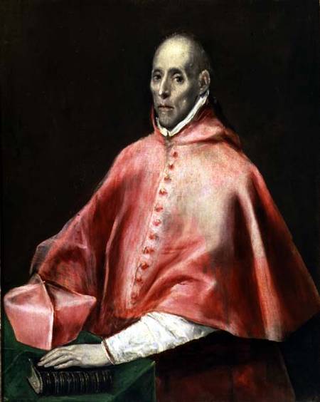 Portrait of Cardinal Juan de Tavera from (eigentl. Dominikos Theotokopulos) Greco, El