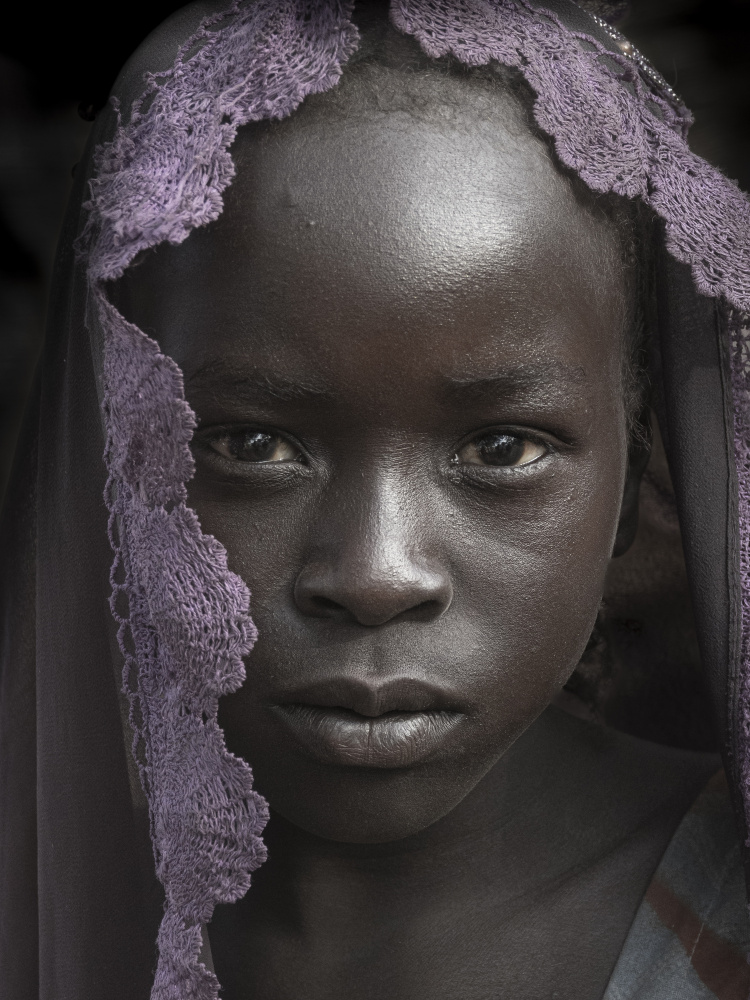 Dangaelat-Mädchen in Korbo,Tschad from Elena Molina