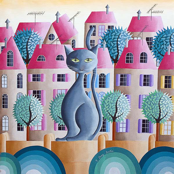 Le chat bleau from Elisabeth Davy-Bouttier