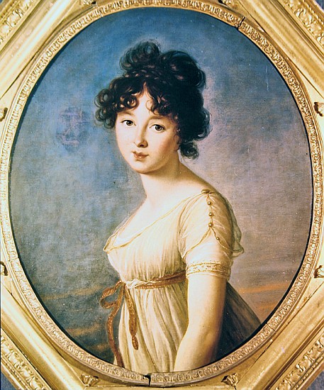 Princess Aniela Angelique Czartoryska nee Radziwill from Elisabeth Louise Vigee-Lebrun