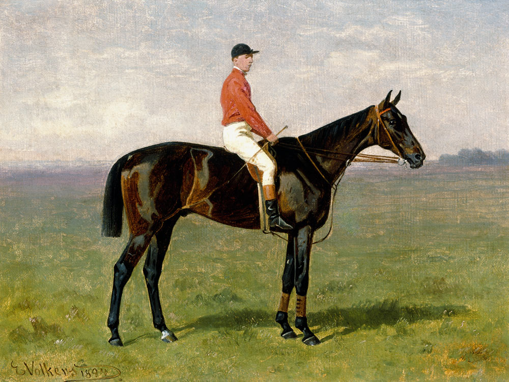 Pferd und Reiter from Emil Volkers