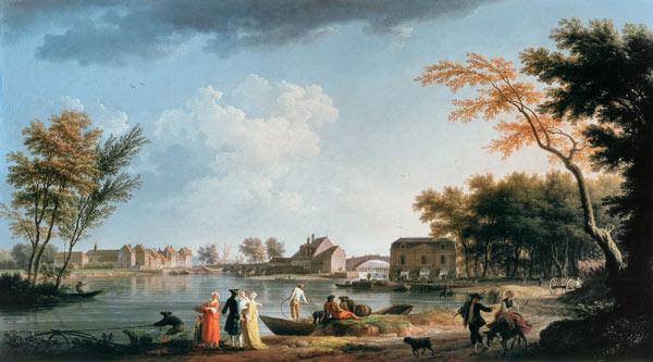 Vernet, View of Nogent-sur-Seine / 1764