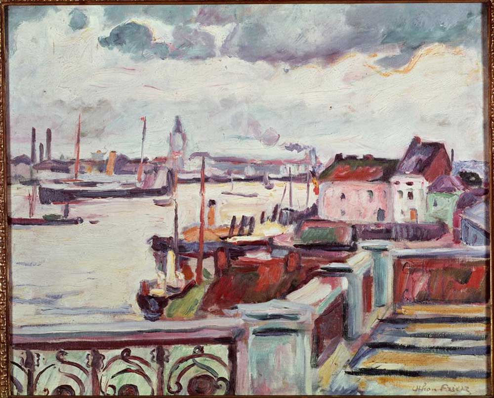 Le Port d’Anvers from Emile Othon Friesz