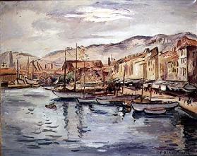 Pariose Boote im Hafen, Toulon