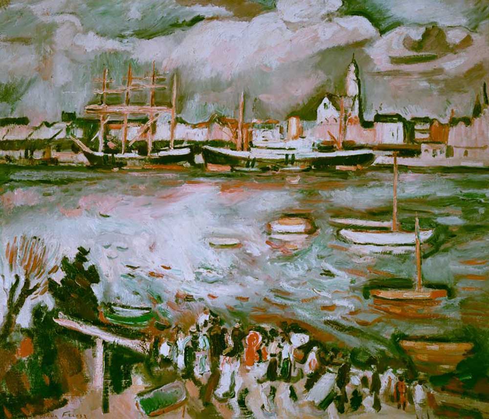 Port d’Anvers from Emile Othon Friesz