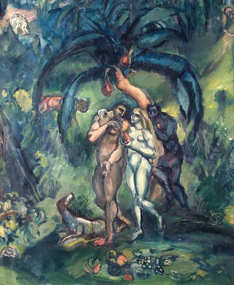 Versuchung (Adam und Eva) from Emile Othon Friesz