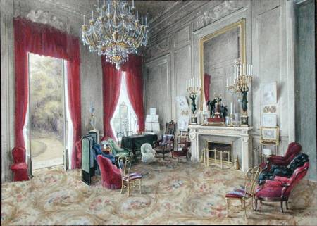 Drawing Room Interior at the Hotel Rainbeaux, Paris from Emma Roberts