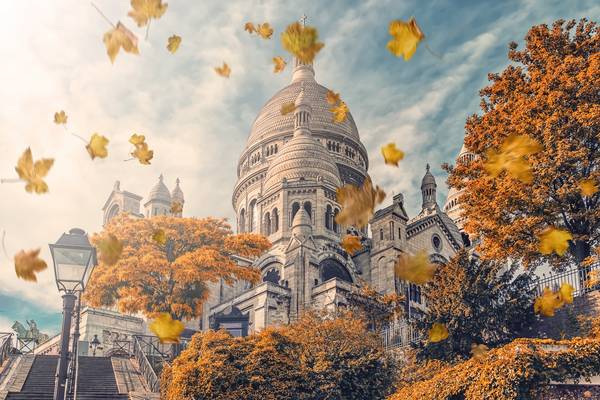 Autumn In Montmartre from emmanuel charlat