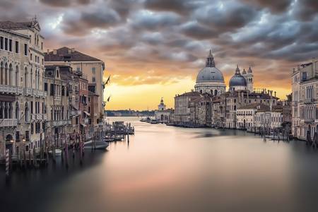 Grand Canal In The Morning