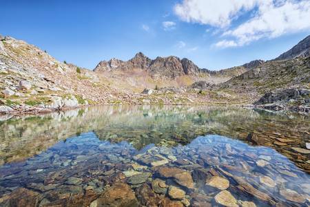 Lake In The Alps