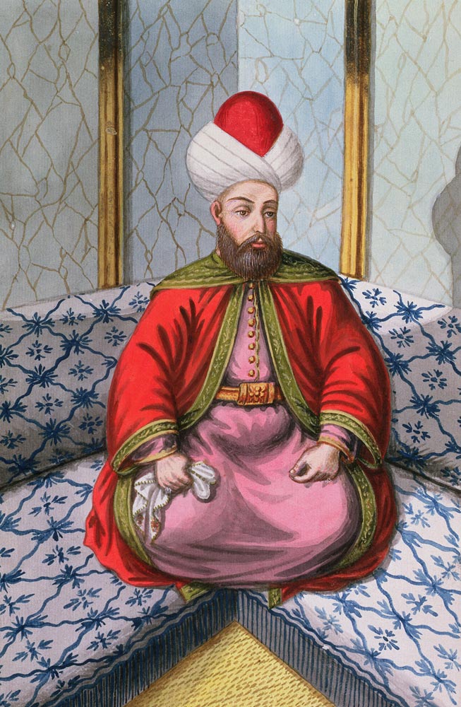 Orkhan (1288-1359), Sultan 1326-59, from 'A Series of Portraits of the Emperors of Turkey' from English School